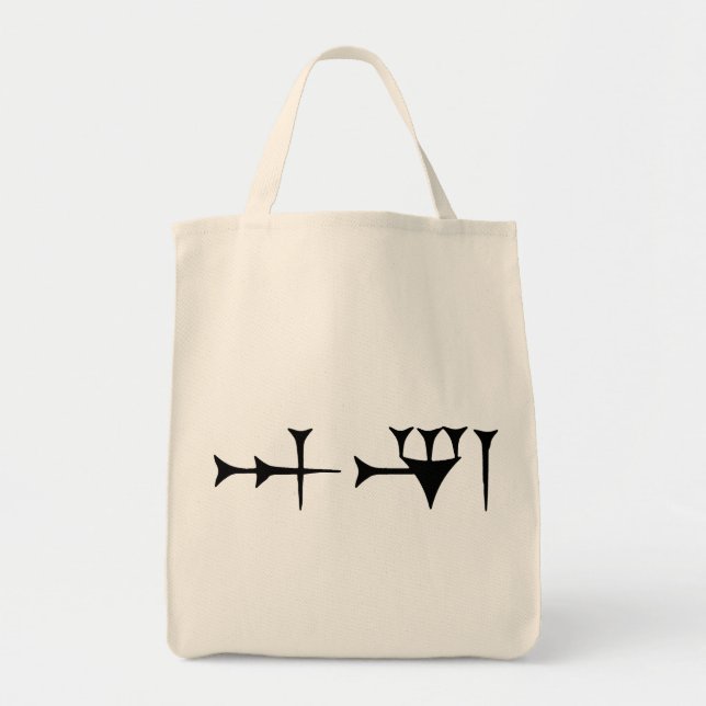 Bolsa Tote Inanna Cuneiform (Frente)