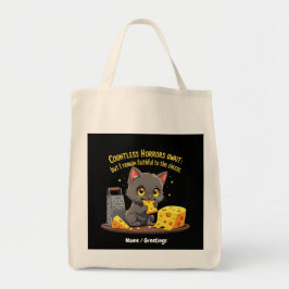 Bolsa Tote Incontáveis Horrores Esperam, Mas Eu Permaneço Fie