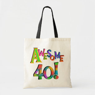 Bolsa Tote Incrível 40 t-shirts e presentes