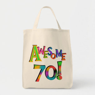 Bolsa Tote Incrível 70 t-shirts e presentes
