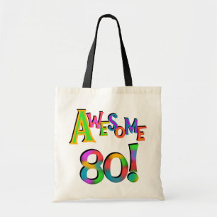 Bolsa Tote Incrível 80 t-shirts e presentes