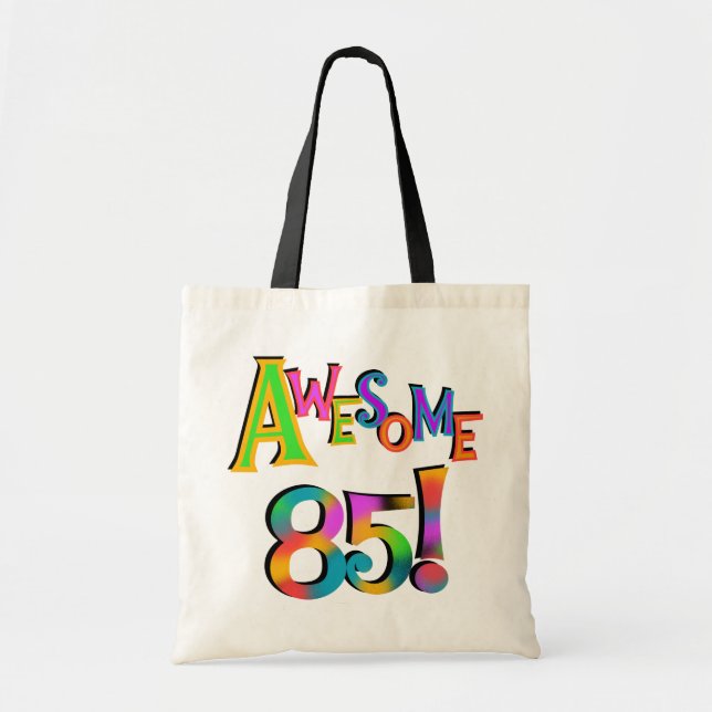 Bolsa Tote Incrível 85 t-shirts e presentes (Frente)