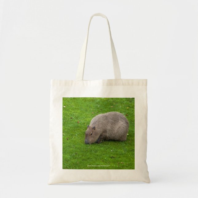 Bolsa Tote Incrível Animal Capivara (Frente)