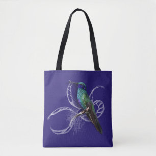 Bolsa Tote Incrível Hummingbird - personalize adicionando nom