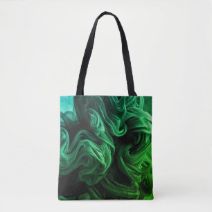 Bolsa Tote Incrível Verde + Espirais Verde Escuro Neste Reuti