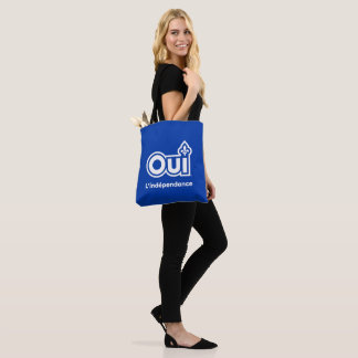 Bolsa Tote Independência do Quebec OUI