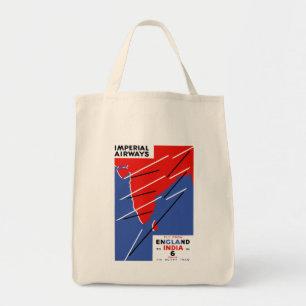 Bolsa Tote ~ India de Imperial Airways