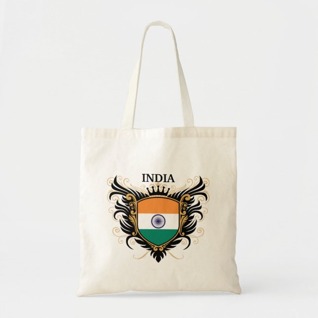 Bolsa Tote India [personalize] (Frente)