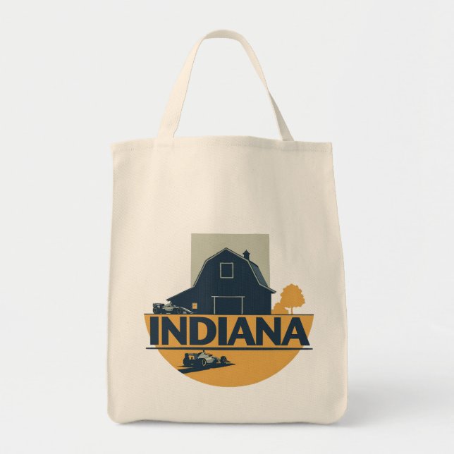 Bolsa Tote Indiana Estados Unidos da América (Frente)