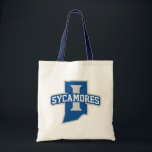 Bolsa Tote Indiana State University Sycamores<br><div class="desc">Step up your game day swagger and show the world your undeniable school pride with this official Indiana State University branding! Whether you are a dedicated student dominating your classes, a proud alumni representing your Terre Haute roots, or a die-hard fan cheering on the Sycamores from the stands, this authentic...</div>