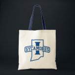 Bolsa Tote Indiana State University Sycamores<br><div class="desc">Step up your game day swagger and show the world your undeniable school pride with this official Indiana State University branding! Whether you are a dedicated student dominating your classes, a proud alumni representing your Terre Haute roots, or a die-hard fan cheering on the Sycamores from the stands, this authentic...</div>