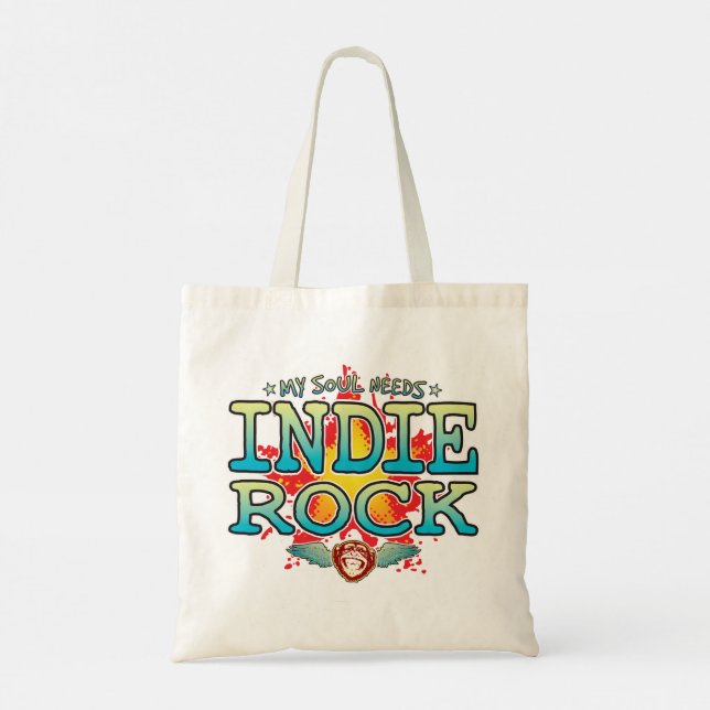 Bolsa Tote Indie Rock Soul Tote Bag (Verso)
