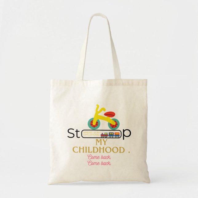 Bolsa Tote Infância volta (Frente)