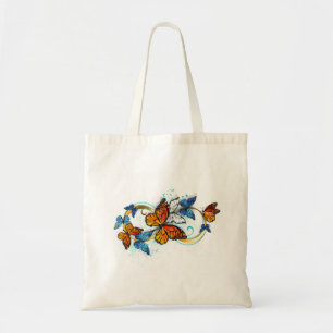 Bolsa Tote Infinidade de Borboletas Monarca