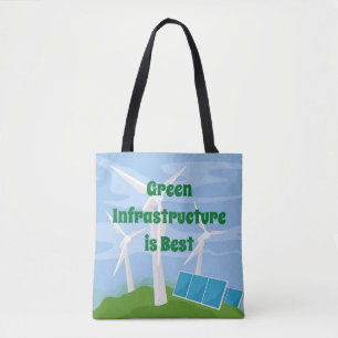 Bolsa Tote Infraestrutura verde é a melhor