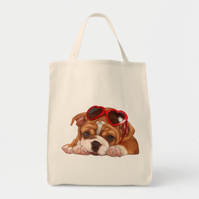 Bolsa Tote Inglês Buldoppy (Frente)