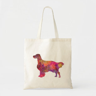 Bolsa Tote Inglês Setter em aquarela