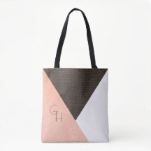 Iniciais de Couro de Creme Elegante Moderno