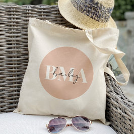 Bolsa Tote Iniciais de Monograma Personalizadas por Chic