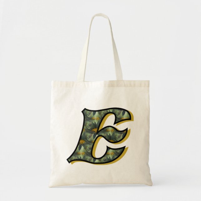 Bolsa Tote Inicial E Monograma Margarida (Frente)
