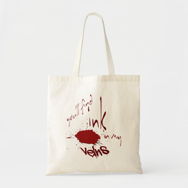 Bolsa Tote Ink In My Veins (Frente)