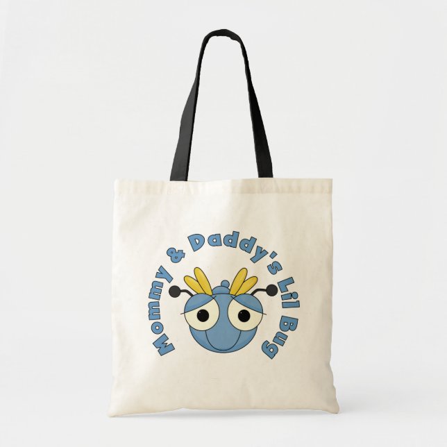 Bolsa Tote Inseto de Lil das mamães e do pai (Frente)