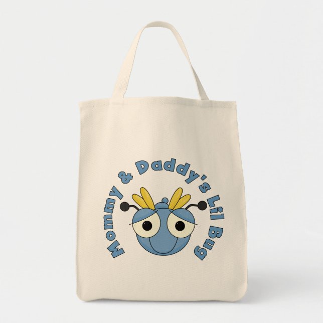 Bolsa Tote Inseto de Lil das mamães e do pai (Frente)