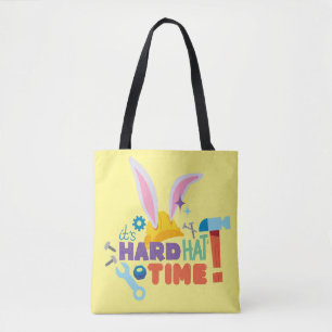 Bolsa Tote INSETOS BUNNY BUILDERS™ É o Duro Hat Time