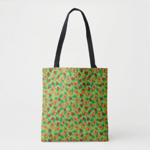 Bolsa Tote Insetos Coloridos, Borboletas e Joaninhas 