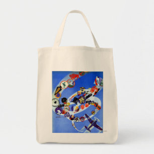 Bolsa Tote Insígnias do esquadrão