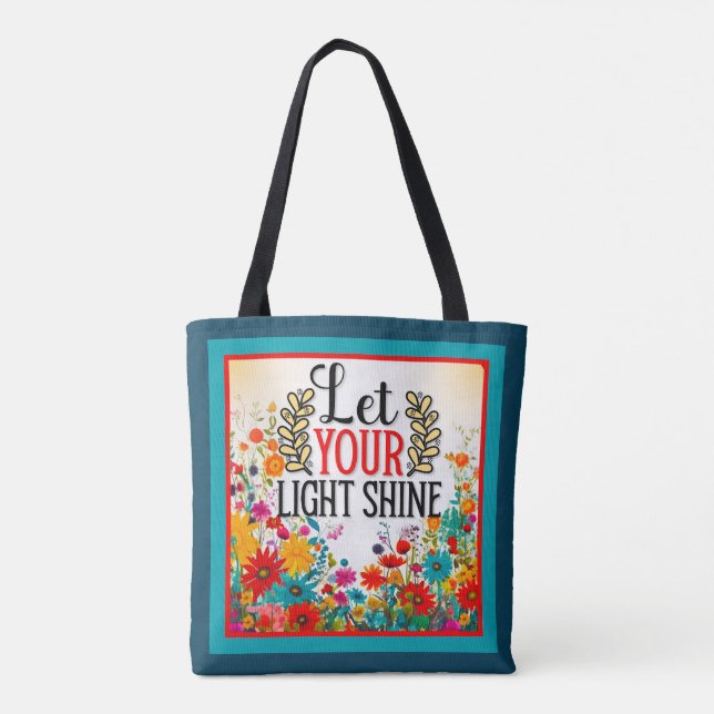 Bolsa Tote Inspiração Floral Retroativa (Verso)