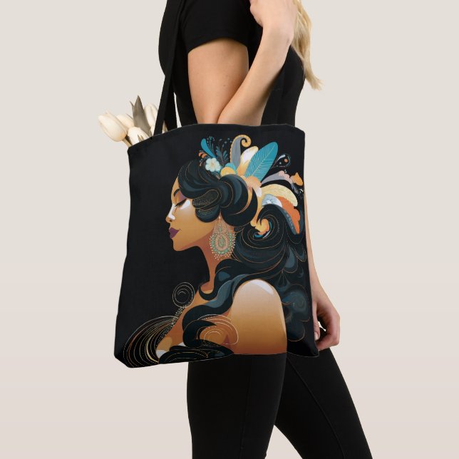 BOLSA TOTE INSPIRAÇÃO NATIVA #3 (Close Up)