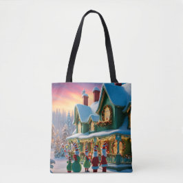 Bolsa Tote Inspirado no Natal Whoville
