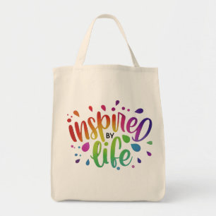 Bolsa Tote Inspirado pela Life - Grocery Tote Bag