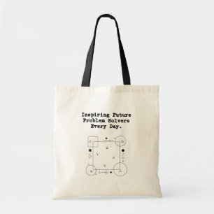 Bolsa Tote Inspirando Solucionadores do Futuro   Mentor Diári