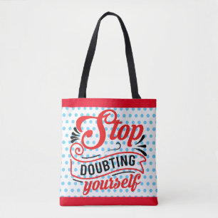 Bolsa Tote Inspiration Stop Doubation