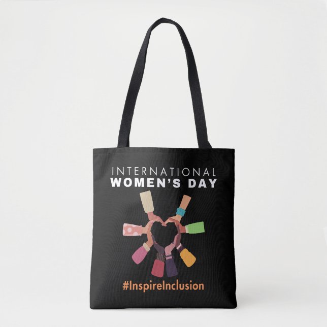 Bolsa Tote Inspire Inclusion International Women Day (Frente)