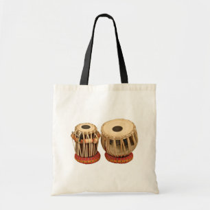 Bolsa Tote Instrumento de percussão indiano ajustado bonito