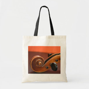 Bolsa Tote Instrumento musical amarrado clássico do violino