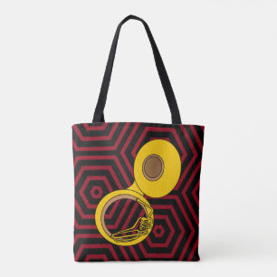 Bolsa Tote Instrumento Musical Tuba