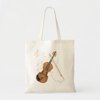 Bolsa Tote Instrumento Musical Vi Do Jogador De Violino Da Or