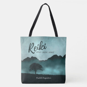 Bolsa Tote Instrutor de Mediação Natural de Reiki e Yoga