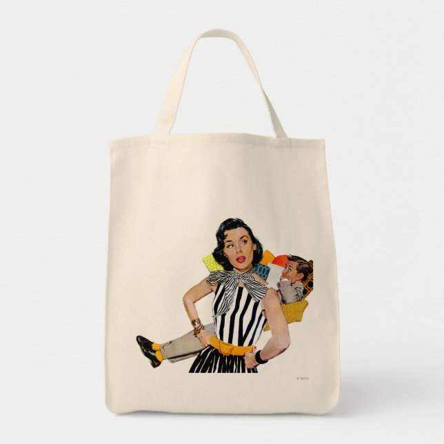 Bolsa Tote Insulto da senhora Ser (Frente)