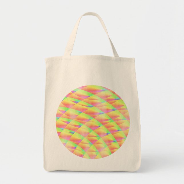 Bolsa Tote Interferência brilhante de Kenneth Yoncich (Frente)