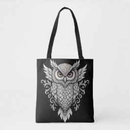 Bolsa Tote Intrate Owl Mandala