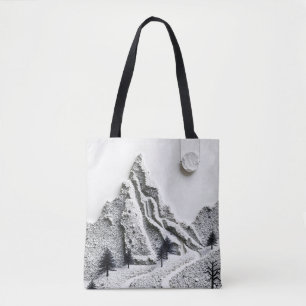 Bolsa Tote Inverno monocromático