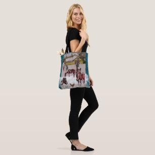 BOLSA TOTE INVERNO NA FAIXA DE COLINAS OCIDENTAIS