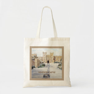 Bolsa Tote Inverno no Castelo de Windsor por Farida Greenfiel