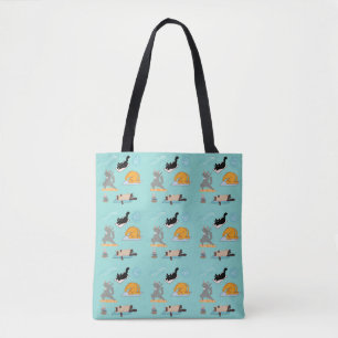 Bolsa Tote Ioga Divertido com Gatos