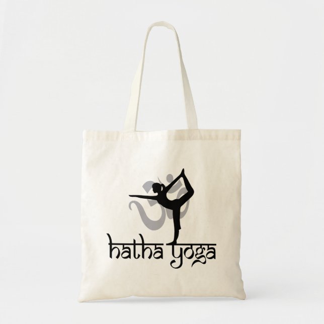 Bolsa Tote Ioga do senhor Dança Levantamento Hatha (Frente)